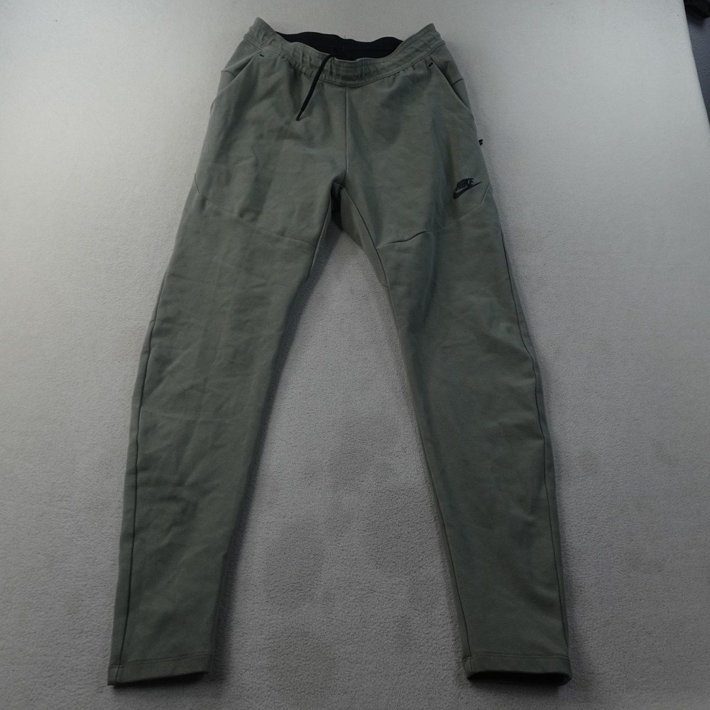 Nike Sportswear Tech Pack Pants Mens S Olive Green Tapered Joggers 928575